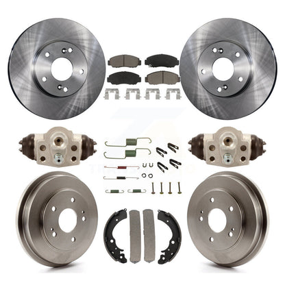 [Avant + Arrière] Kit de Disque et plaquette (céramique) de frein pour Honda Civic GX K8C-102903