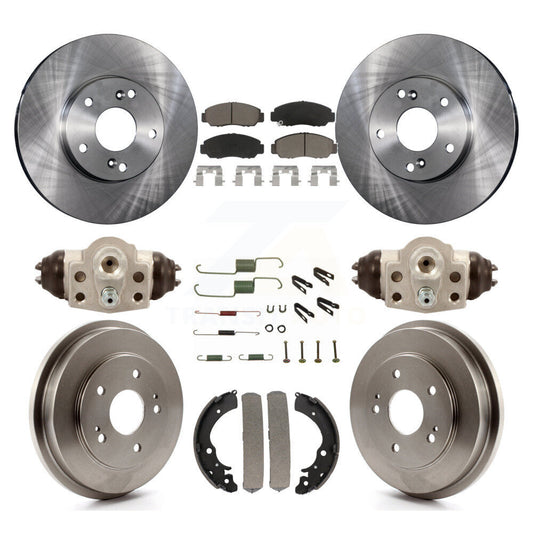 [Avant + Arrière] Kit de Disque et plaquette (céramique) de frein pour Honda Civic GX K8C-102903