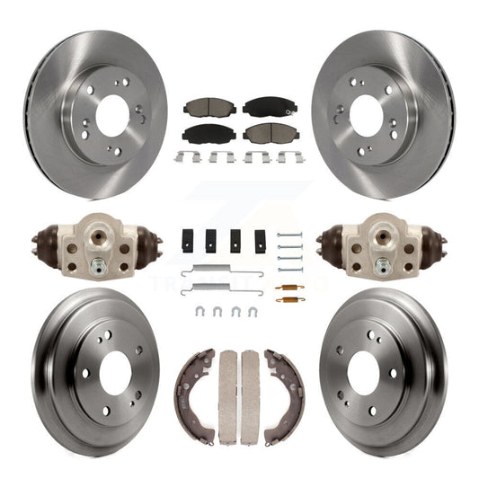 [Avant + Arrière] Kit de Disque et plaquette (céramique) de frein pour Honda Civic K8C-102904