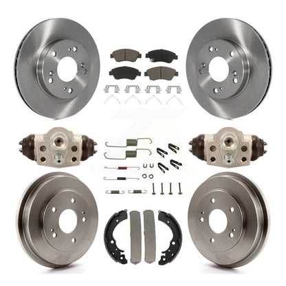 [Avant + Arrière] Kit de Disque et plaquette (céramique) de frein pour 2006-2008 Honda Civic Hybrid K8C-102905