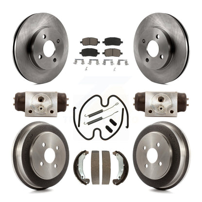 [Avant + Arrière] Kit de Disque et plaquette (céramique) de frein pour 2003 Saturn Ion K8C-102921