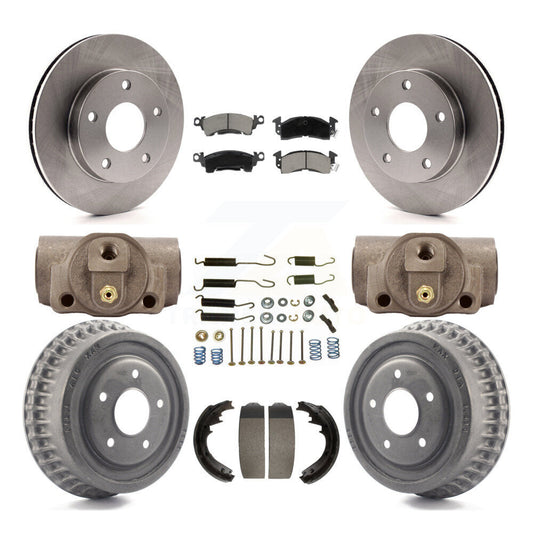 [Avant + Arrière] Kit de Disque et plaquette (céramique) de frein pour GMC Jimmy K8C-102938