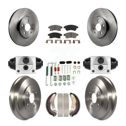 [Avant et Arrière] Disque et plaquette de frein pour 2013-2014 Chevrolet Sonic RS K8C-102941