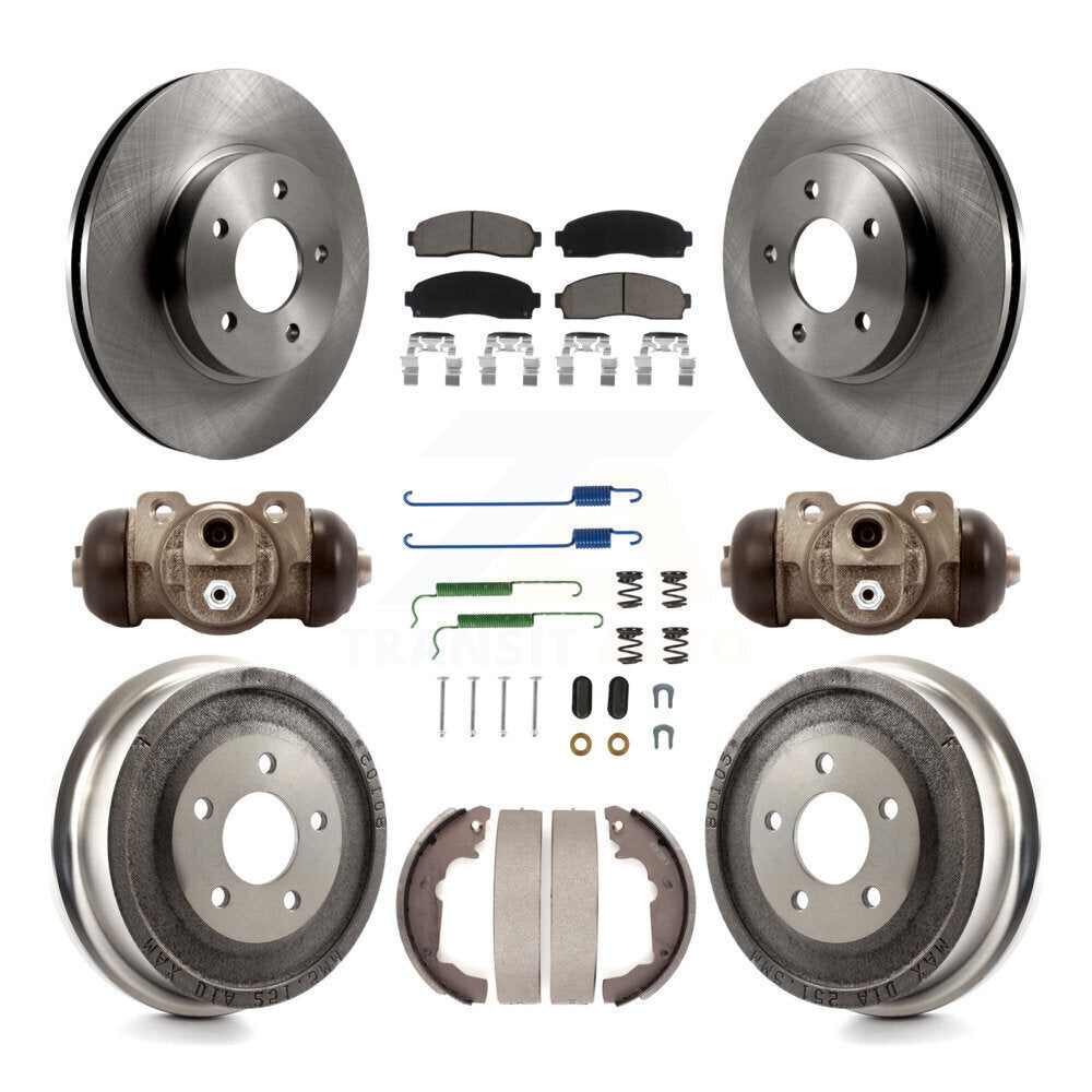 [Avant et Arrière] Disque et plaquette de frein pour Chevrolet Equinox Saturn Vue K8C-102942