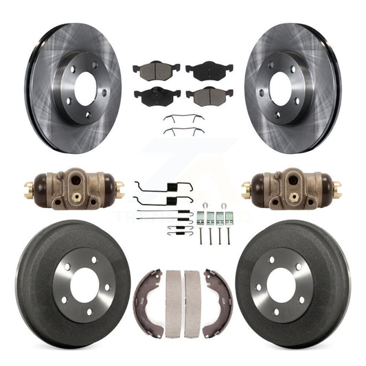 [Avant + Arrière] Kit de Disque et plaquette (céramique) de frein pour Ford Escape Mazda Tribute Mercury Mariner K8C-102946