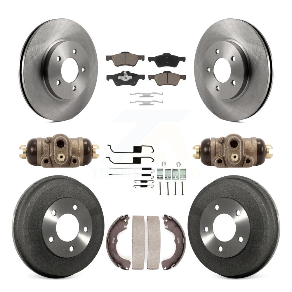[Avant + Arrière] Kit de Disque et plaquette (céramique) de frein pour Ford Escape Mercury Mariner K8C-102947