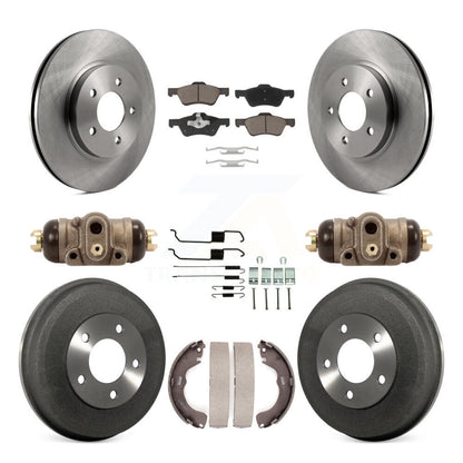 [Avant + Arrière] Kit de Disque et plaquette (céramique) de frein pour Ford Escape Mercury Mariner K8C-102947