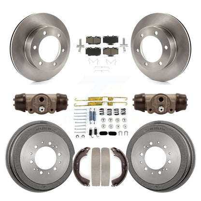 [Avant + Arrière] Kit de Disque et plaquette (céramique) de frein pour 1995-1998 Toyota Tacoma 4WD K8C-102963