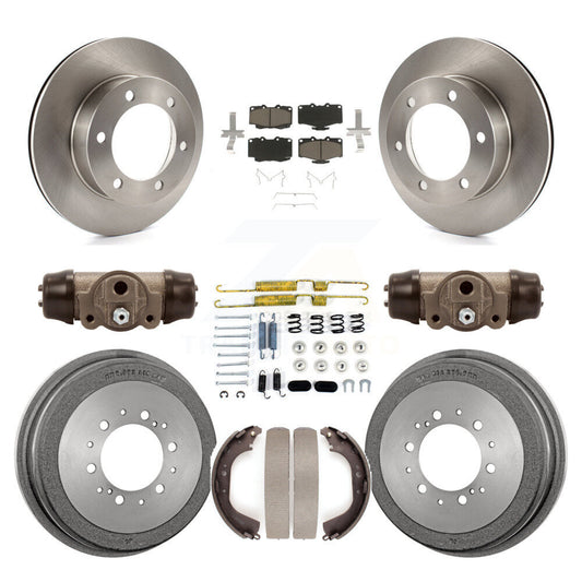 [Avant + Arrière] Kit de Disque et plaquette (céramique) de frein pour 1995-1998 Toyota Tacoma 4WD K8C-102963