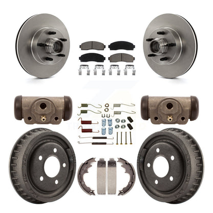 [Avant + Arrière] Kit de Disque et plaquette (céramique) de frein pour 2006-2009 Ford Ranger RWD avec 9" Diameter K8C-102964