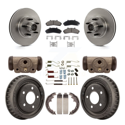 [Avant + Arrière] Kit de Disque et plaquette (céramique) de frein pour Ford Ranger avec 9" Diameter K8C-102966