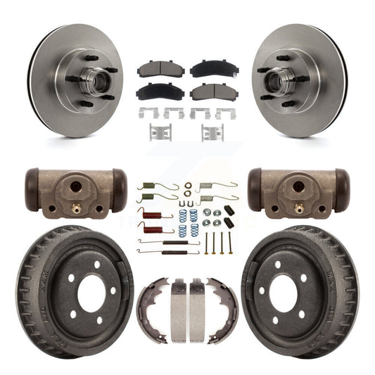 [Avant + Arrière] Kit de Disque et plaquette (céramique) de frein pour Ford Ranger avec 9" Diameter K8C-102966