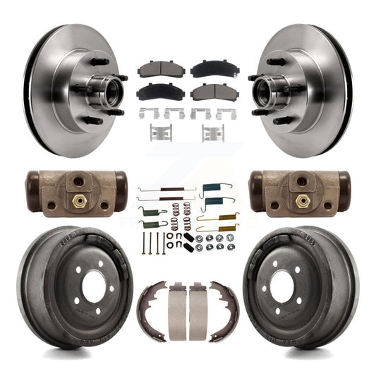 [Avant + Arrière] Kit de Disque et plaquette (céramique) de frein pour Ford Ranger Mazda B2500 B3000 B4000 avec 10" Diameter K8C-102968