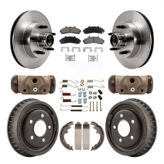 [Avant + Arrière] Kit de Disque et plaquette (céramique) de frein pour Ford Ranger Mazda B2500 B3000 B4000 avec 9" Diameter K8C-102969 par Transit Auto