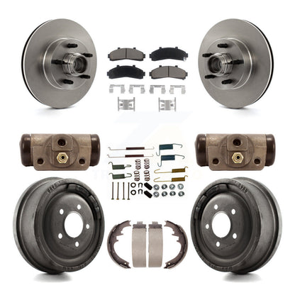 [Avant + Arrière] Kit de Disque et plaquette (céramique) de frein pour Ford Ranger avec 10" Diameter K8C-102972