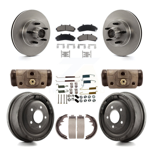 [Avant + Arrière] Kit de Disque et plaquette (céramique) de frein pour Ford Ranger avec 10" Diameter K8C-102972