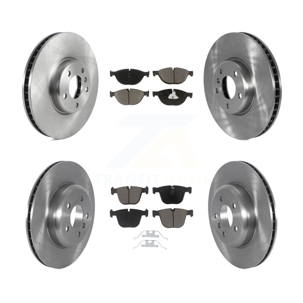 [Avant + Arrière] Kit de Disque et plaquette (céramique) de frein pour BMW 740Li 740i 535i GT xDrive ActiveHybrid 7 K8C-102983