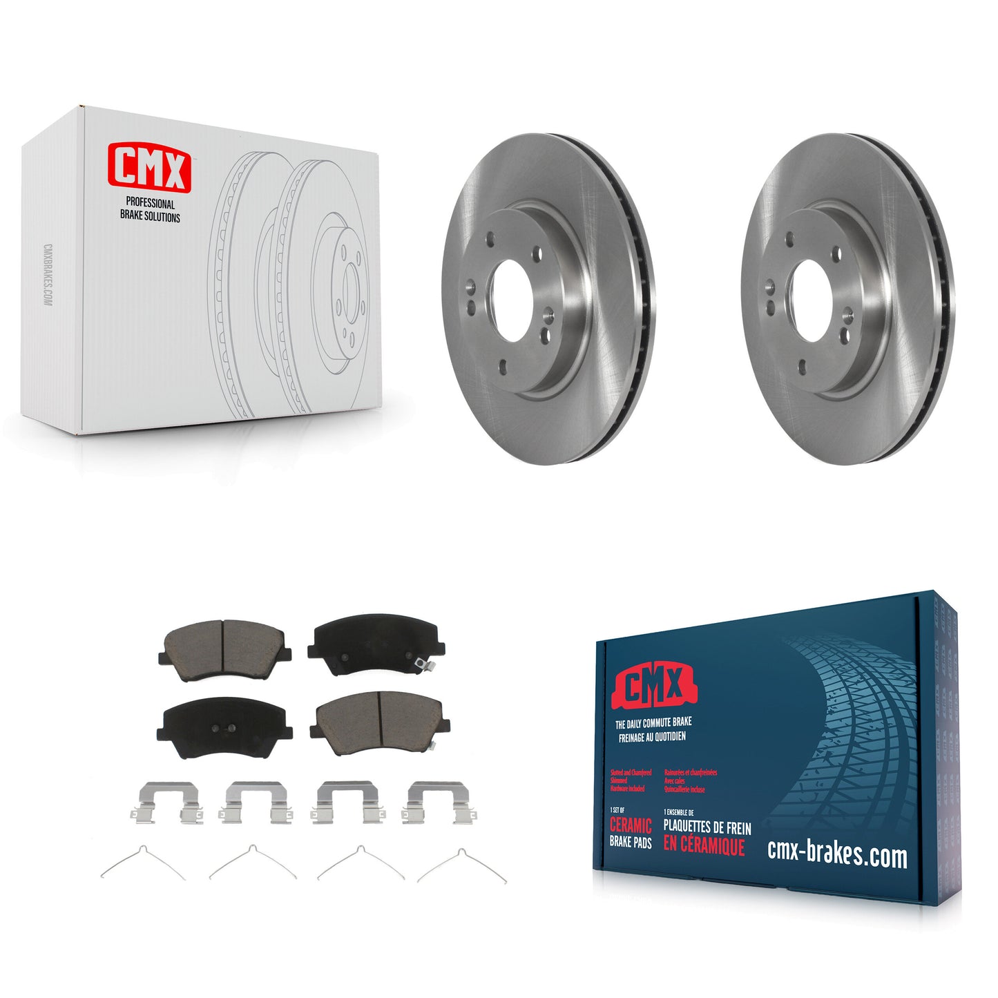 [Avant] Kit de Disque et plaquette (céramique) de frein pour Kia Niro Hyundai Ioniq K8C-102987