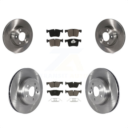 [Avant + Arrière] Kit de Disque et plaquette (céramique) de frein pour 2016 BMW 328i GT xDrive avec Blue Painted Calipers K8C-103001 par Transit Auto