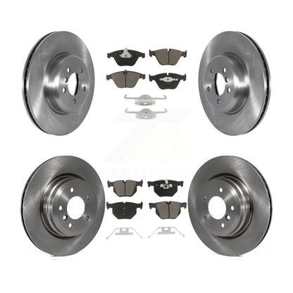 [Avant + Arrière] Kit de Disque et plaquette (céramique) de frein pour 2012 BMW 335i Convertible Coupe avec Blue Painted Calipers K8C-103006
