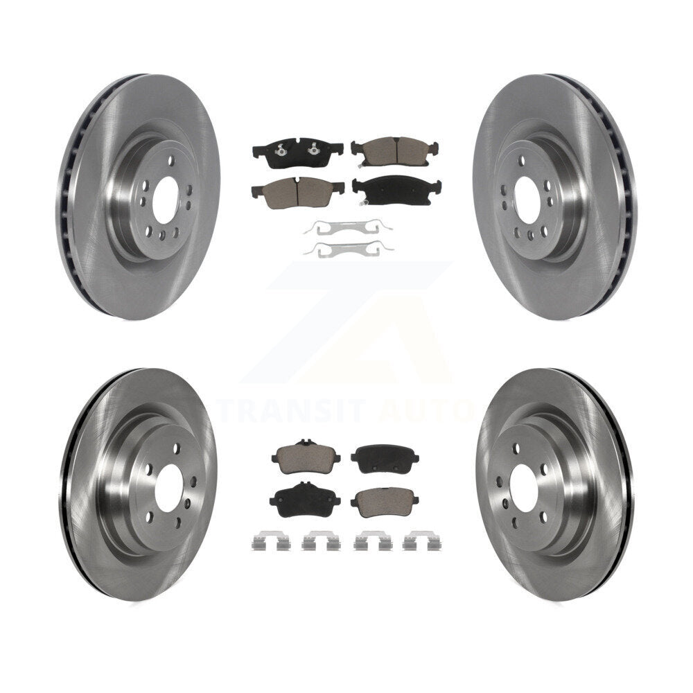 [Avant et Arrière] Disque et plaquette de frein pour 16-18 Mercedes-Benz GLE400 With AMG Package K8C-103008
