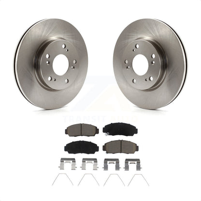 [Avant] Kit de Disque et plaquette (céramique) de frein pour Honda Civic K8C-103027 par Transit Auto