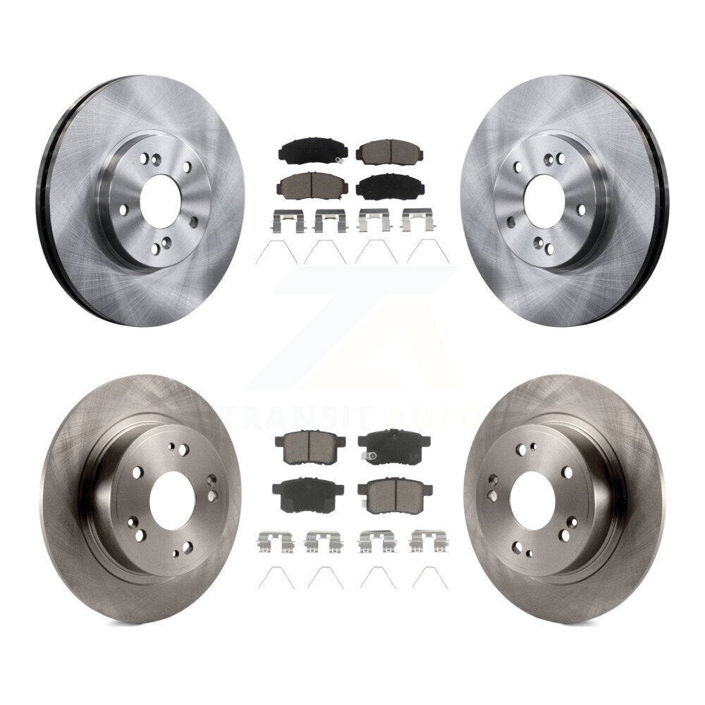 [Avant + Arrière] Kit de Disque et plaquette (céramique) de frein pour Honda Accord Acura TSX K8C-103031