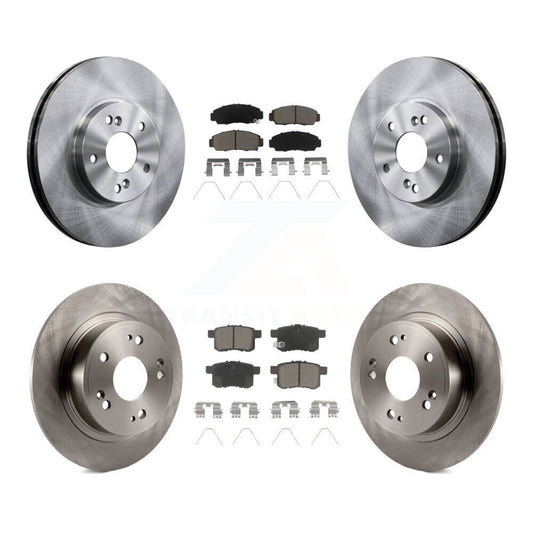 [Avant + Arrière] Kit de Disque et plaquette (céramique) de frein pour Honda Accord Acura TSX K8C-103031
