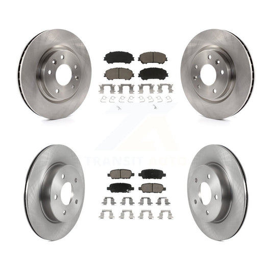[Avant + Arrière] Kit de Disque et plaquette (céramique) de frein pour 2019 Nissan Rogue Sport Qashqai avec Manual Parking SL K8C-103039