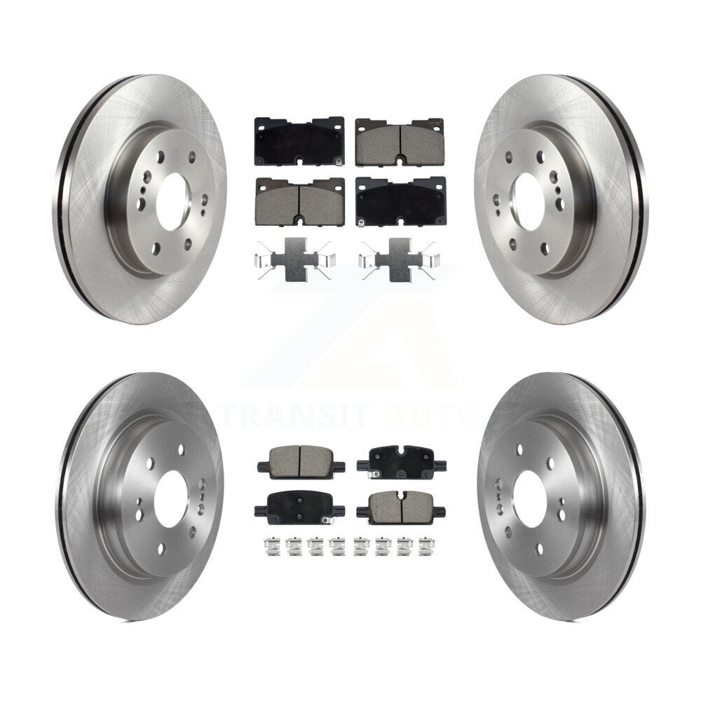 [Avant et Arrière] Disque et plaquette de frein pour Chevrolet GMC Silverado 1500 Sierra Yukon XL K8C-103041