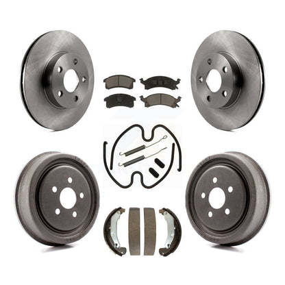 [Avant + Arrière] Kit de Disque et plaquette (céramique) de frein pour 2003-2005 Chevrolet Cavalier Pontiac Sunfire K8C-103058