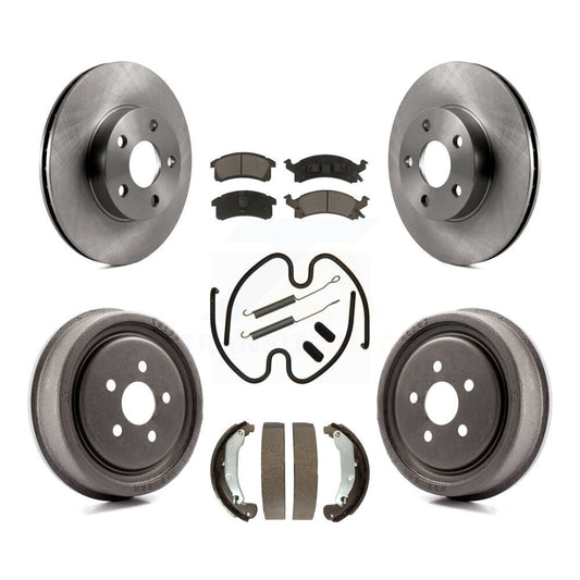[Avant + Arrière] Kit de Disque et plaquette (céramique) de frein pour 2003-2005 Chevrolet Cavalier Pontiac Sunfire K8C-103058