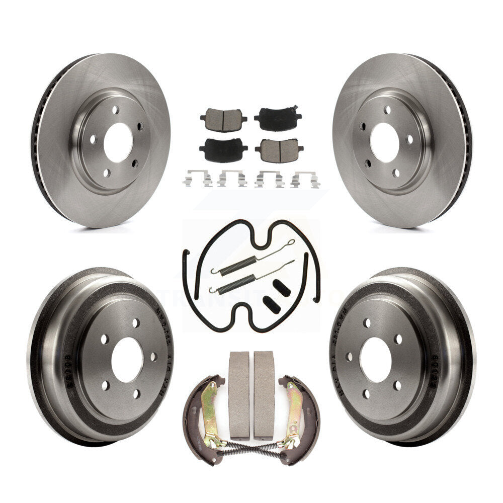 [Avant + Arrière] Kit de Disque et plaquette (céramique) de frein pour Chevrolet Malibu K8C-103063