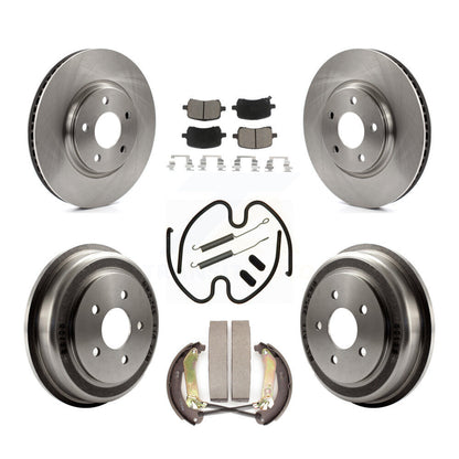 [Avant + Arrière] Kit de Disque et plaquette (céramique) de frein pour Chevrolet Malibu K8C-103063