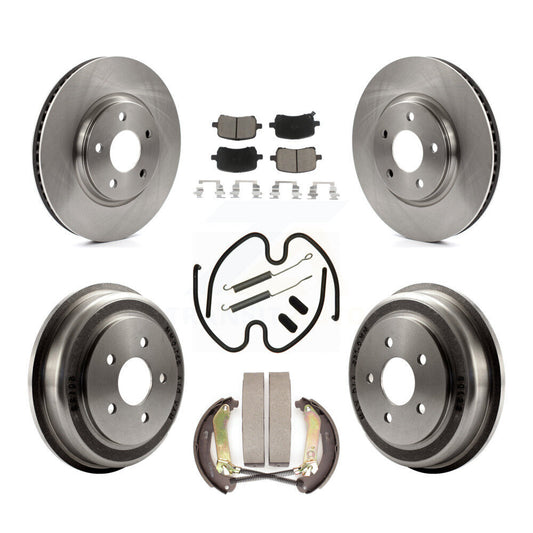 [Avant + Arrière] Kit de Disque et plaquette (céramique) de frein pour Chevrolet Malibu K8C-103063