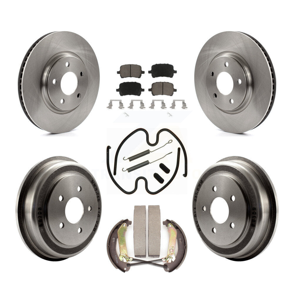 [Avant + Arrière] Kit de Disque et plaquette (céramique) de frein pour Chevrolet Malibu K8C-103064