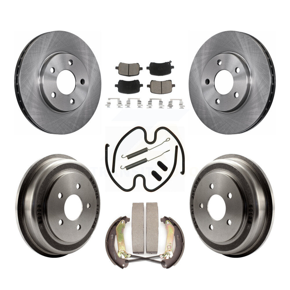 [Avant + Arrière] Kit de Disque et plaquette (céramique) de frein pour Chevrolet Malibu K8C-103065