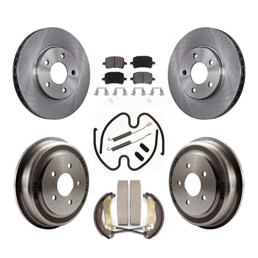 [Avant + Arrière] Kit de Disque et plaquette (céramique) de frein pour Chevrolet Malibu K8C-103066