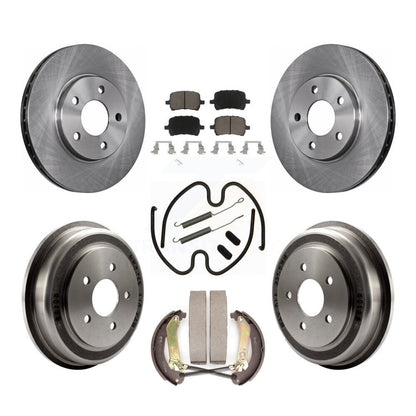 [Avant + Arrière] Kit de Disque et plaquette (céramique) de frein pour Chevrolet Malibu K8C-103066