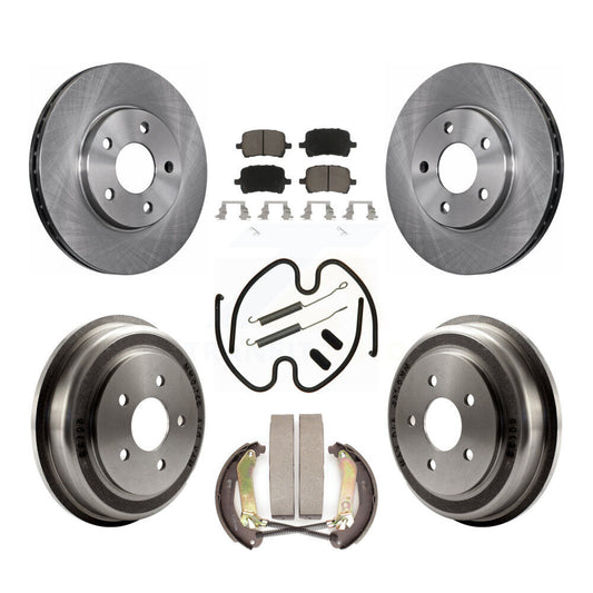 [Avant + Arrière] Kit de Disque et plaquette (céramique) de frein pour Chevrolet Malibu K8C-103066
