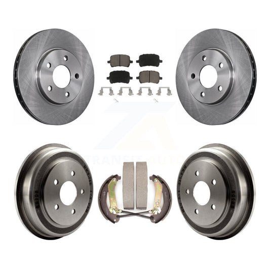 [Avant + Arrière] Kit de Disque et plaquette (céramique) de frein pour Chevrolet Malibu K8C-103070