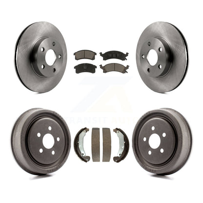 [Avant + Arrière] Kit de Disque et plaquette (céramique) de frein pour 2003-2005 Chevrolet Cavalier Pontiac Sunfire K8C-103073