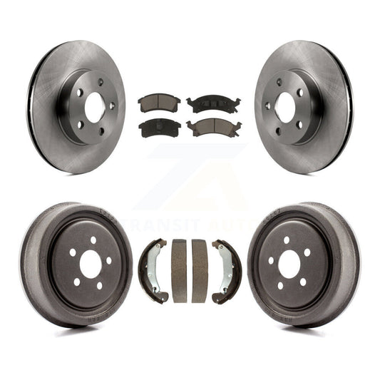 [Avant + Arrière] Kit de Disque et plaquette (céramique) de frein pour 2003-2005 Chevrolet Cavalier Pontiac Sunfire K8C-103073