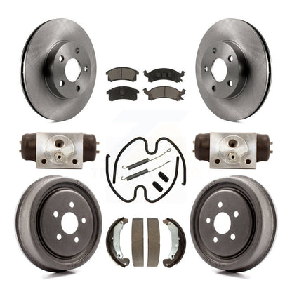 [Avant + Arrière] Kit de Disque et plaquette (céramique) de frein pour 2003-2005 Chevrolet Cavalier Pontiac Sunfire K8C-103077