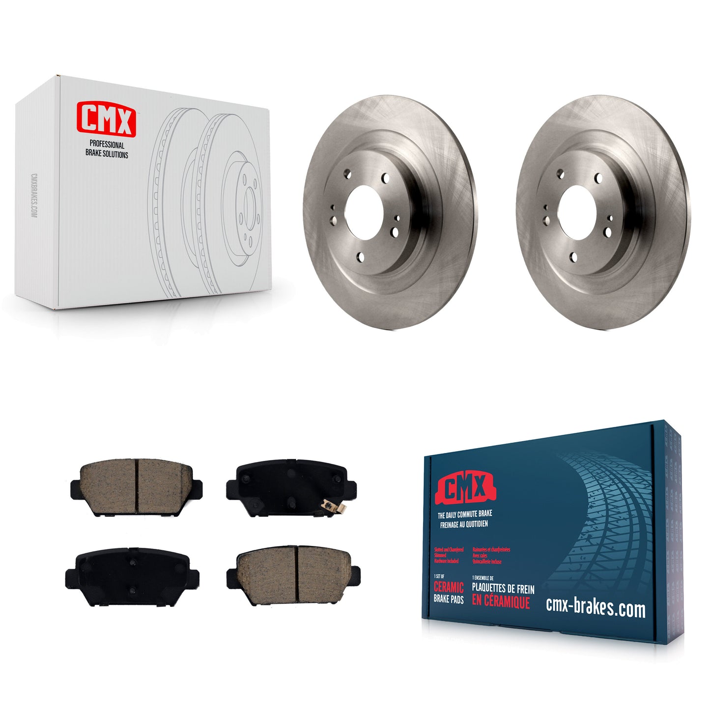 [Arrière] Disque et plaquette de frein pour Mitsubishi Eclipse Cross With Manual Parking K8C-103107