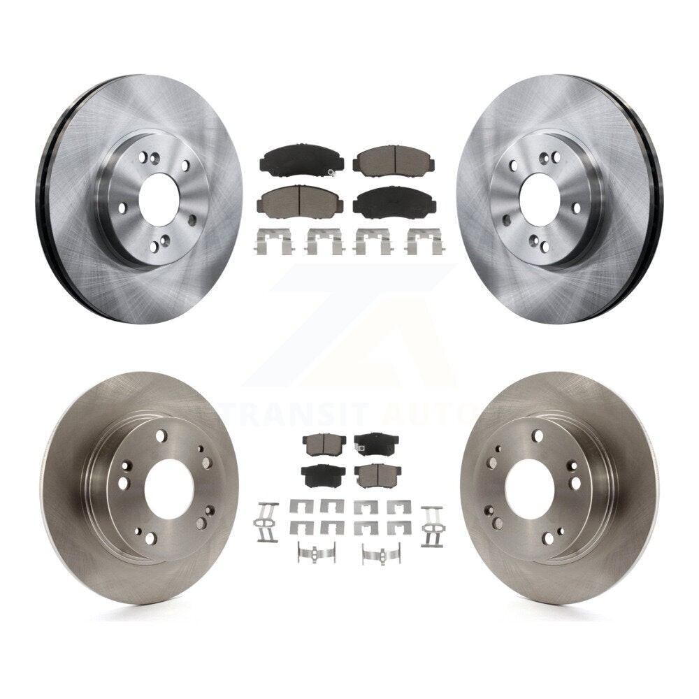[Avant + Arrière] Kit de Disque et plaquette (céramique) de frein pour Honda Accord K8C-103134