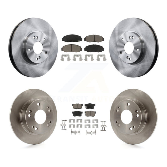[Avant + Arrière] Kit de Disque et plaquette (céramique) de frein pour Honda Accord K8C-103134