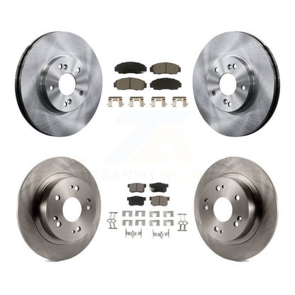 [Avant + Arrière] Kit de Disque et plaquette (céramique) de frein pour 2006-2007 Honda Accord Hybrid avec 3.0L K8C-103136