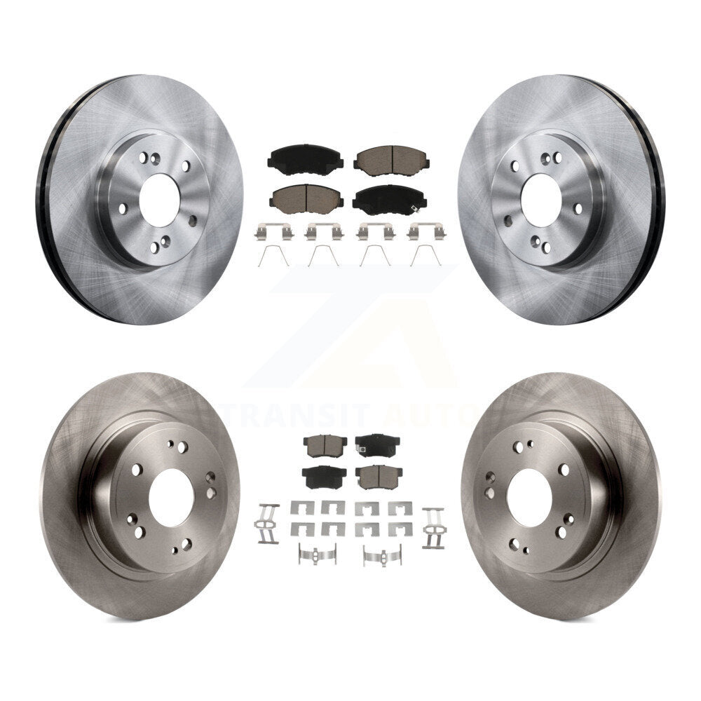 [Avant + Arrière] Kit de Disque et plaquette (céramique) de frein pour 2005 Honda Accord Hybrid avec 3.0L K8C-103137