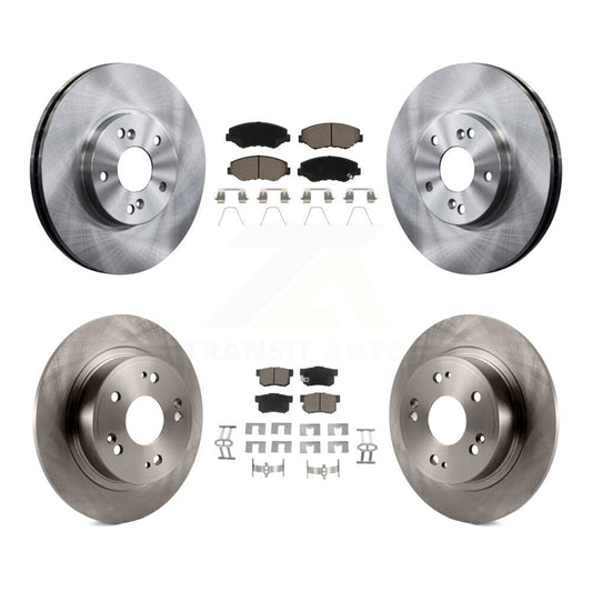 [Avant + Arrière] Kit de Disque et plaquette (céramique) de frein pour 2005 Honda Accord Hybrid avec 3.0L K8C-103137